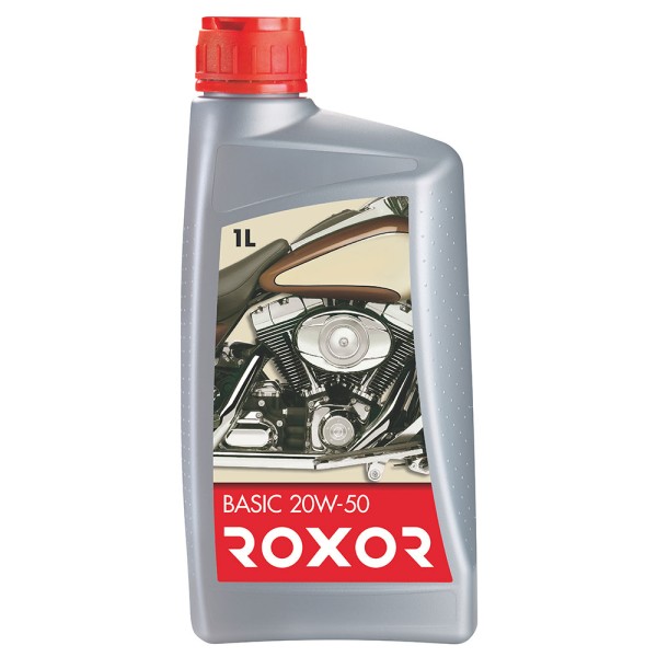 Huiles pour moteur de moto ROXOR BASIC 20W-50
